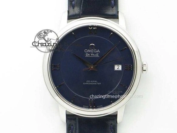 0417 Resilient Planet Ocean 2016 43.5mm SS OM 1:1 Best Edition Black Dial On Black Nylon Strap A 8167